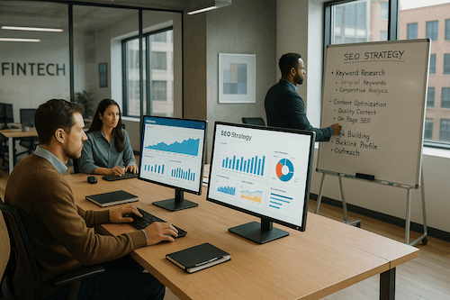 SEO para startups fintech