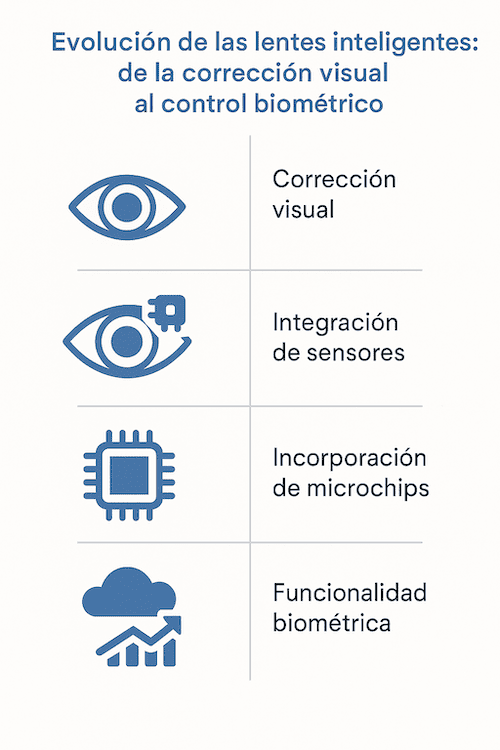 Evolución de las lentes inteligentes