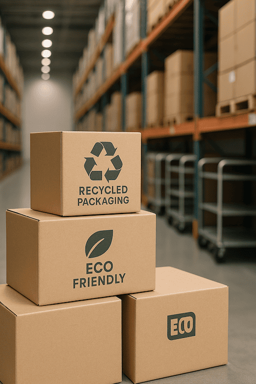 Logística sostenible en ecommerce de baño