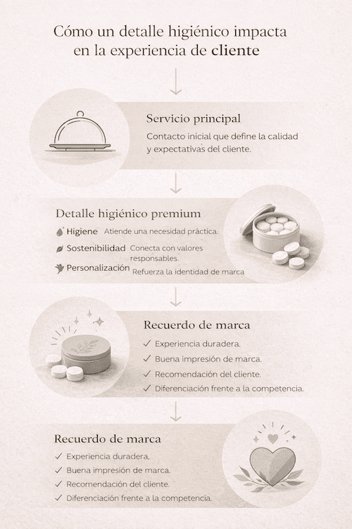 Cómo un detalle higiénico impacta en la experiencia de cliente Cómo un detalle higiénico impacta en la experiencia de cliente