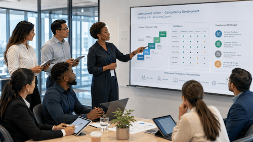 Evaluación competencial y desarrollo del talento en entornos digitales